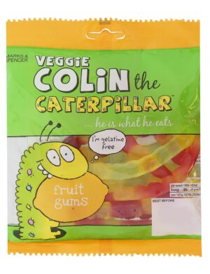 Veggie Colin Caterpillar - Fruit Gums