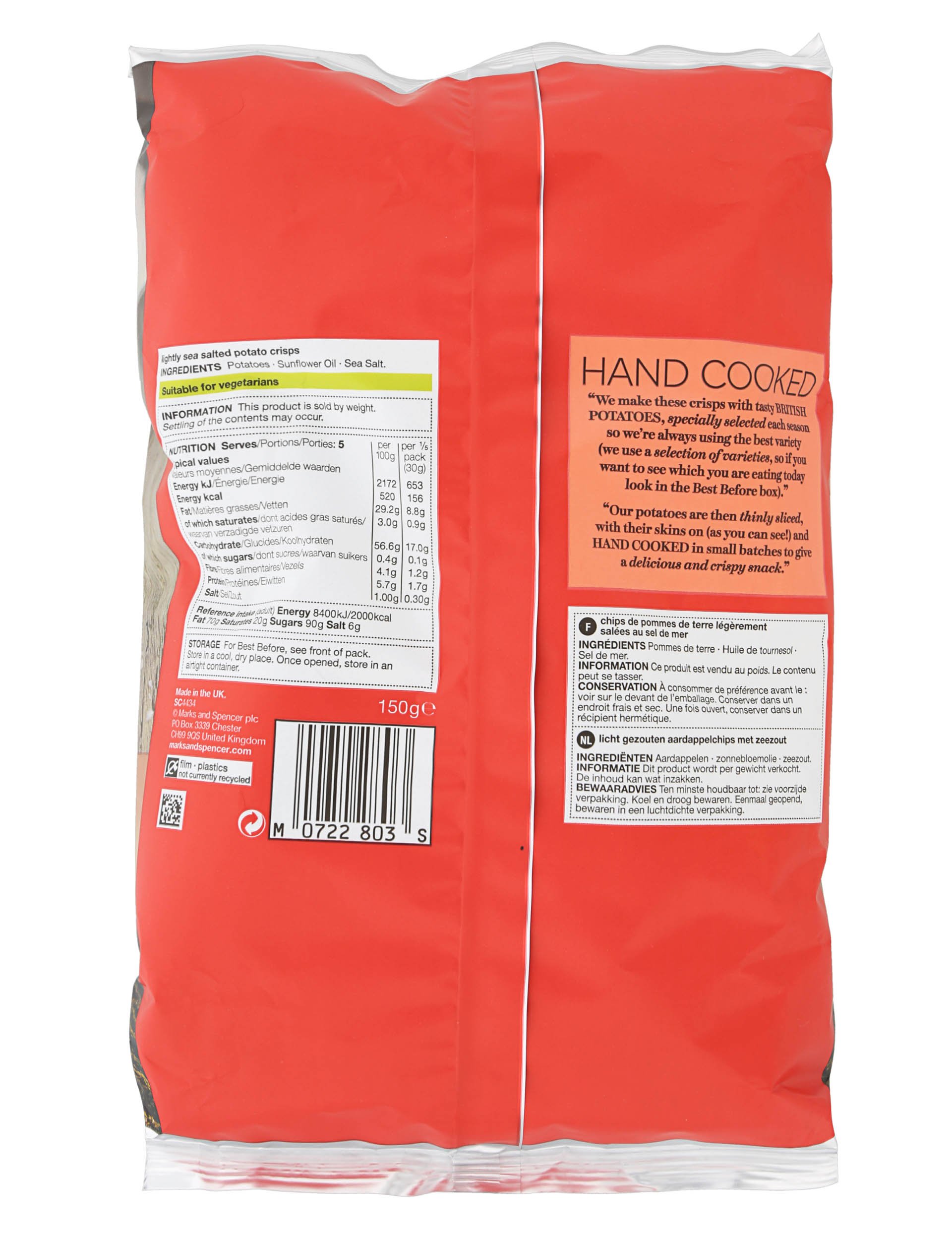 Hand Cooked Lightly Salted