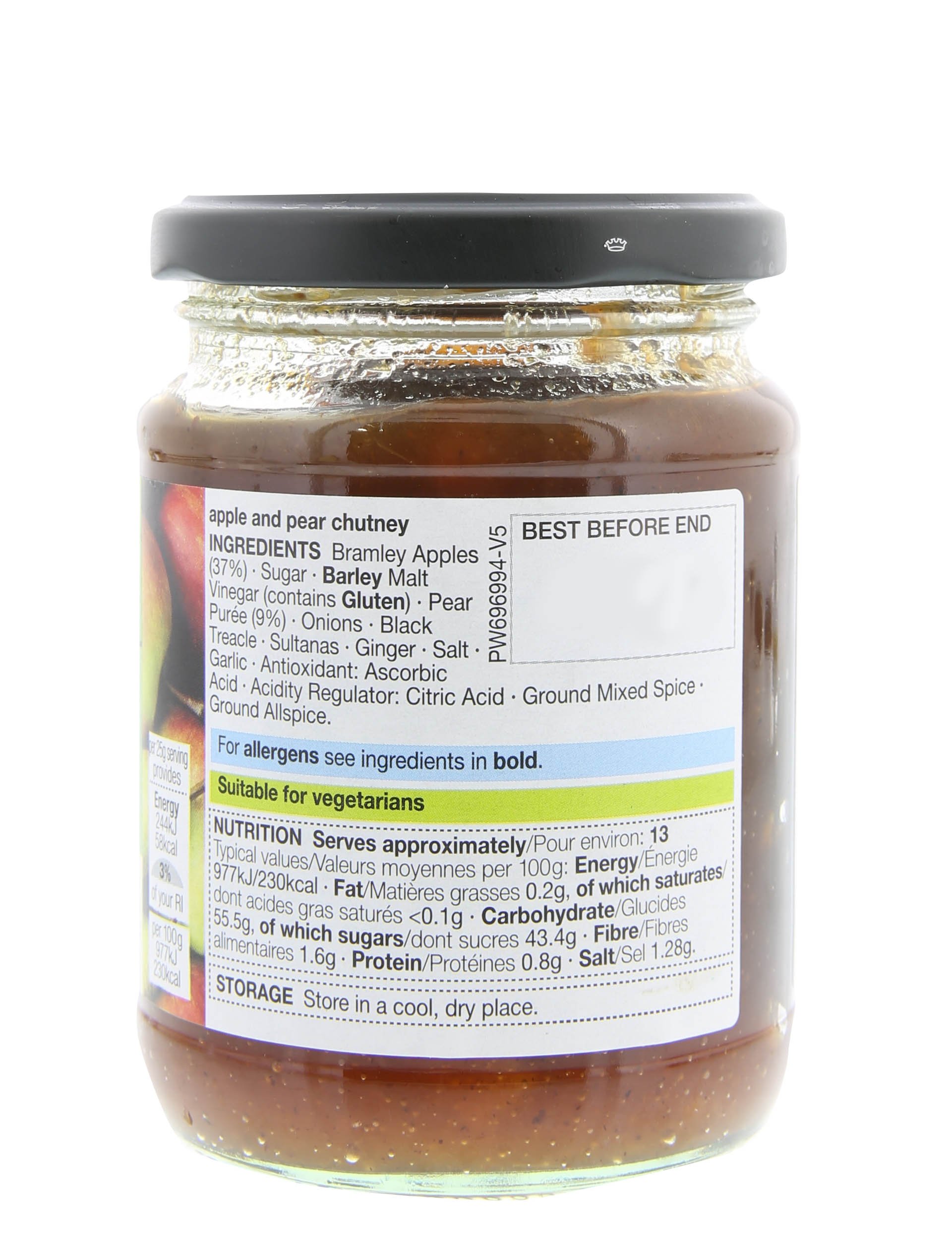 Spiced Apple & Pear Chutney