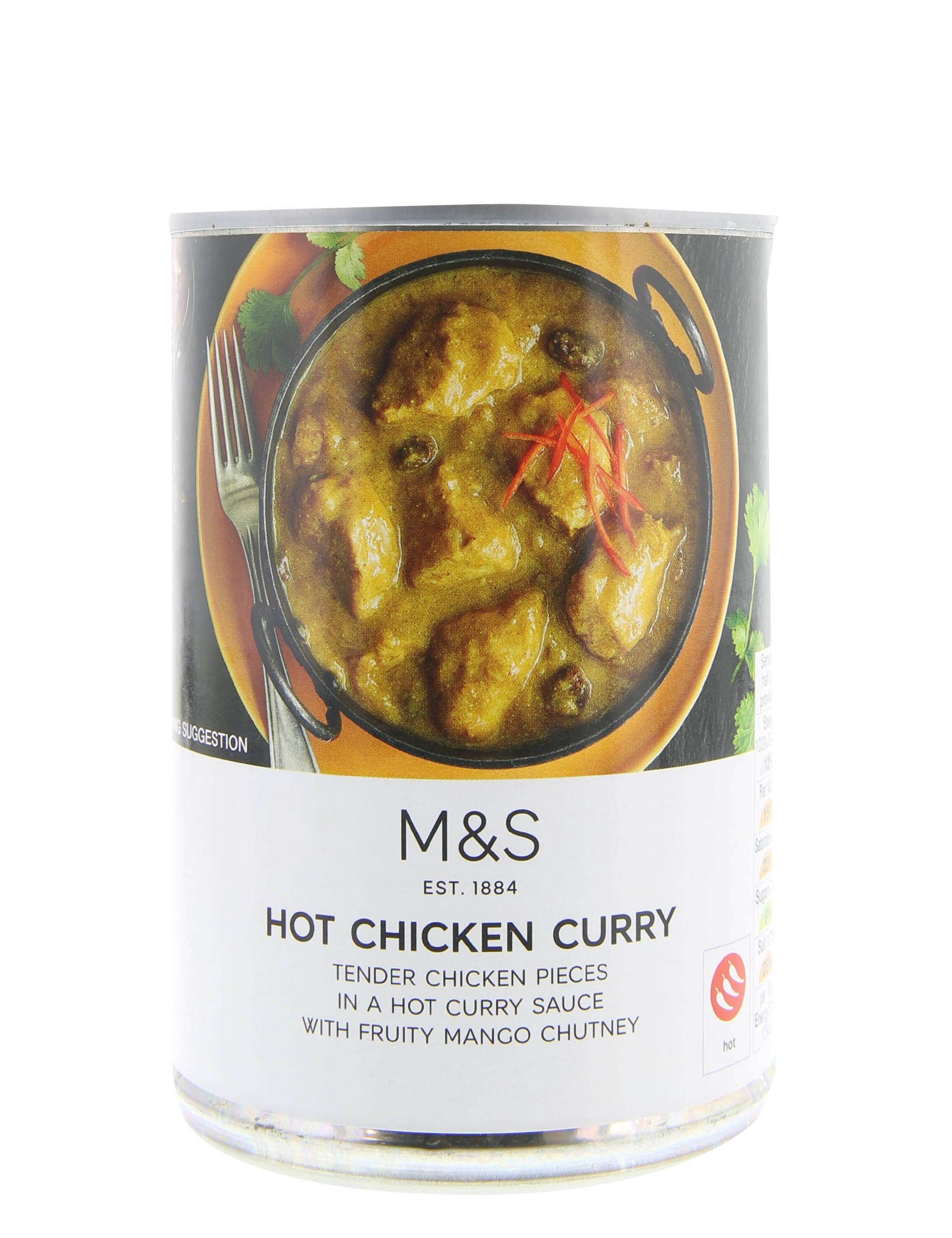 Canned Hot Chicken Curry