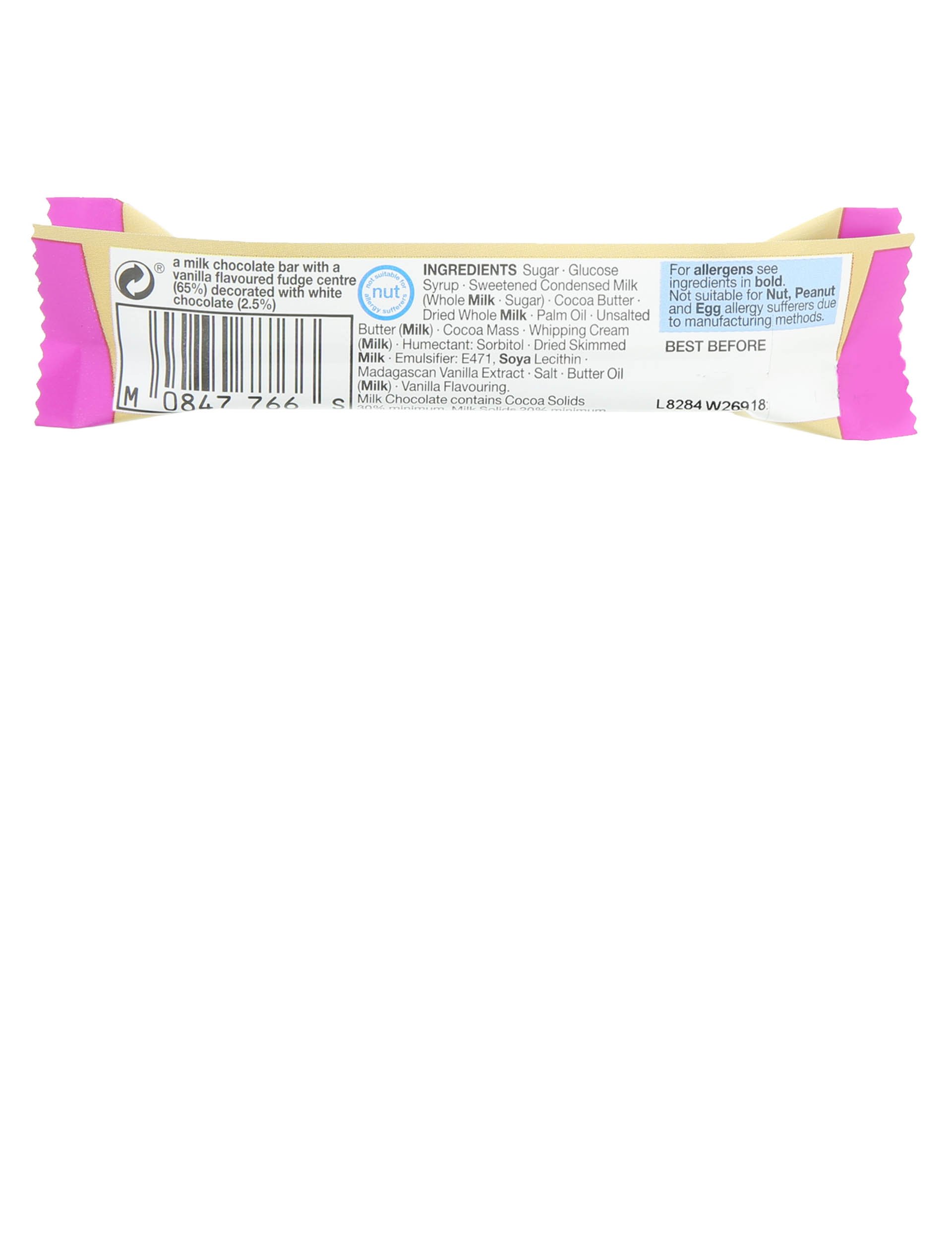 Madagascan Vanilla Fudge Bar