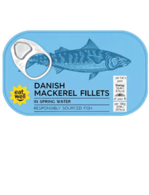 Danish Mackerel Fillets in Spring Water