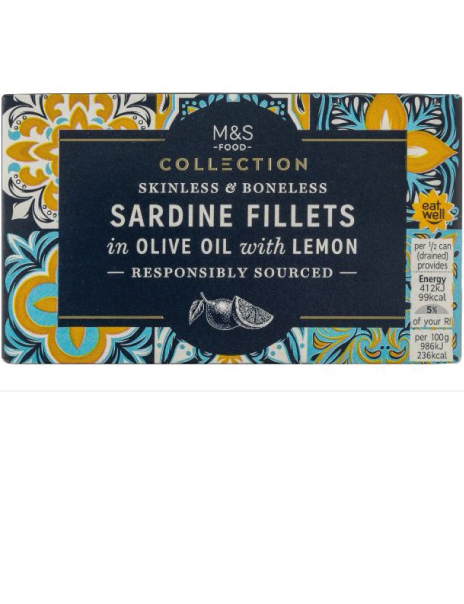 Skinless Boneless Sardines in Olive Oil with Lemon Skinless Boneless Sardines in Olive Oil with Lemon