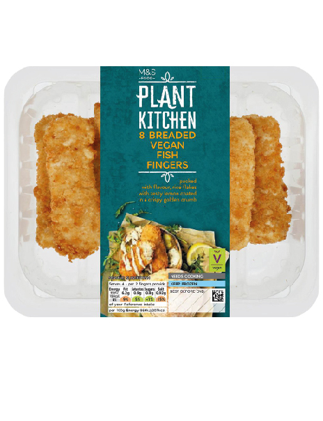 8 Vegan Breaded Fish Fingers
