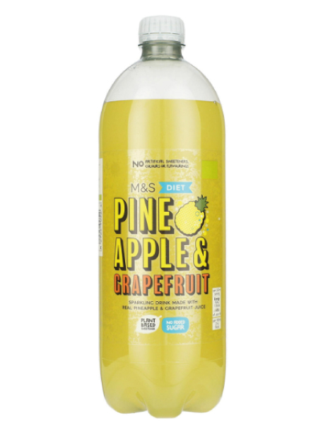 Diet Sparkling Pineapple & Grapefruit Diet Sparkling Pineapple & Grapefruit