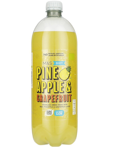Diet Sparkling Pineapple & Grapefruit Diet Sparkling Pineapple & Grapefruit