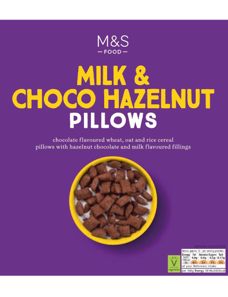 Milk & Choco Hazelnut Pillows