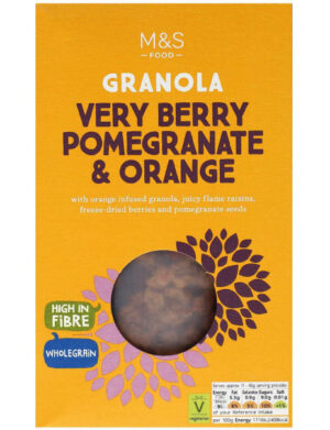 Very Berry Pomegranate & Orange Granola