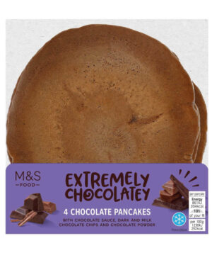 4 Extremely Chocolatey Chocolate Pancakes