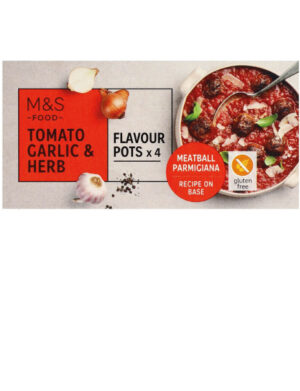 4 Tomato Garlic & Herb Flavour Pots