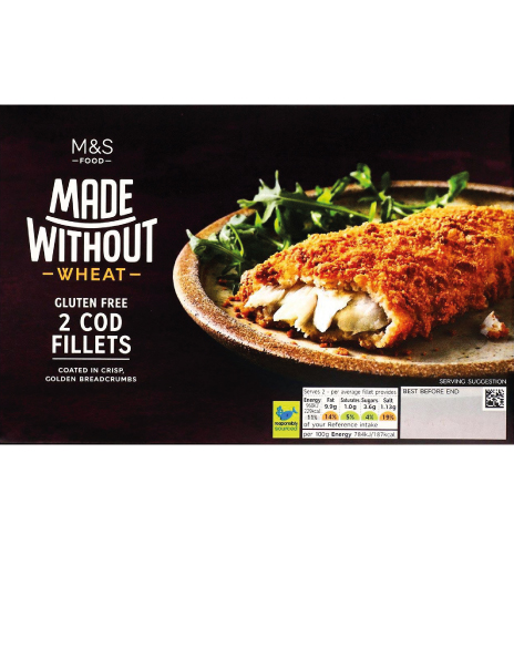 Gluten Free Breaded Cod Gluten Free Breaded Cod