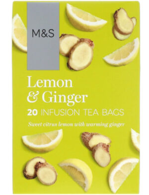 Lemon & Ginger Infusion Tea Bags