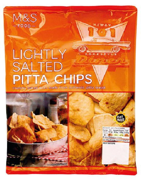 Lightly Salted Pitta Chips
