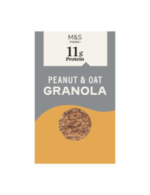 High Protein Peanut and Oat Granola