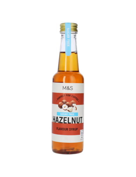 Sugar-Free Hazelnut Flavour Syrup