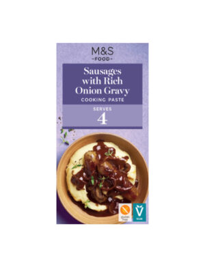 Sausages with Rich Onion Gravy Cooking Paste