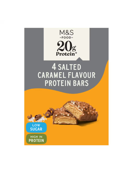 Salted Caramel Flavour Protein Bars