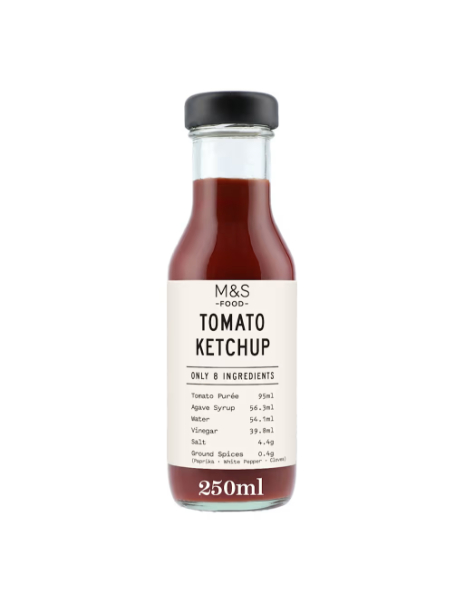 Only 8 Ingredients Tomato Ketchup