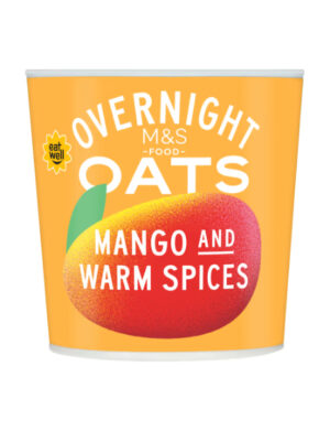Overnight Oats with Spiced Mango